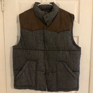 Men’s Wool-blend Padded Vest
